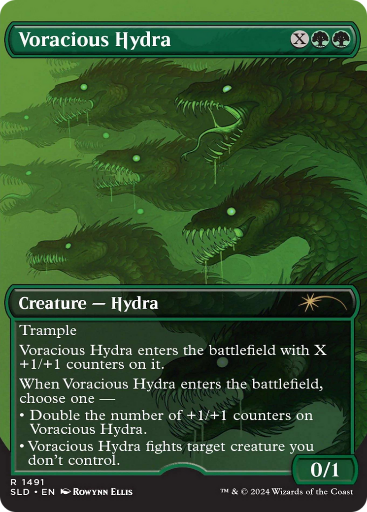 Voracious Hydra (Rainbow Foil) [Secret Lair Drop Series] | Golgari Games