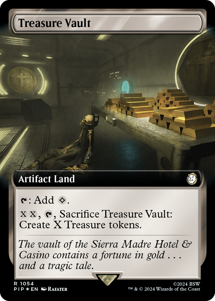 Treasure Vault (Extended Art) (Surge Foil) [Fallout] | Local Legends