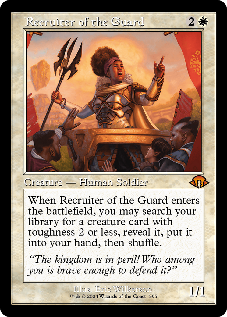 Recruiter of the Guard (Retro) [Modern Horizons 3] | Local Legends