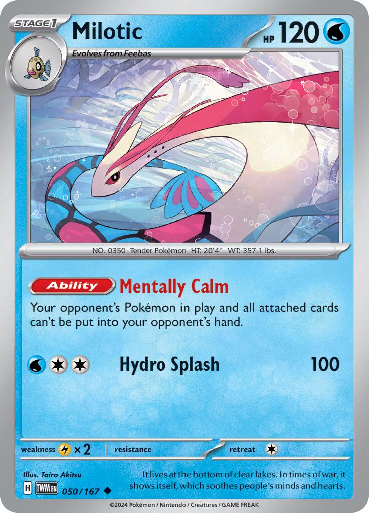 Milotic (050/167) [Scarlet & Violet: Twilight Masquerade] | Golgari Games