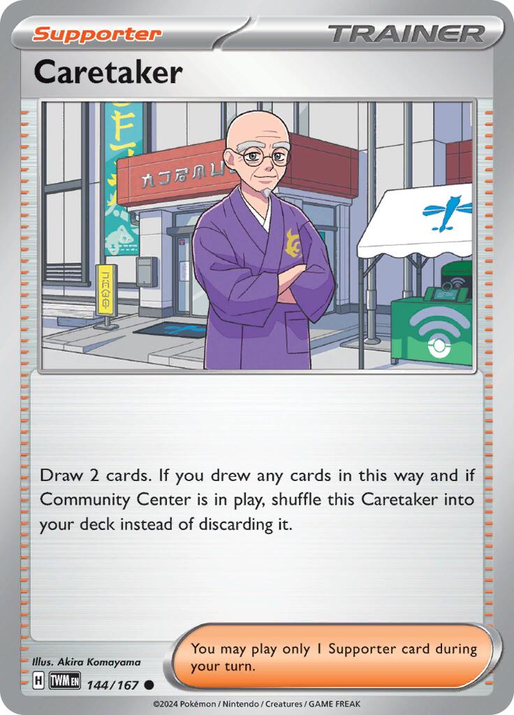 Caretaker (144/167) [Scarlet & Violet: Twilight Masquerade] | Local Legends