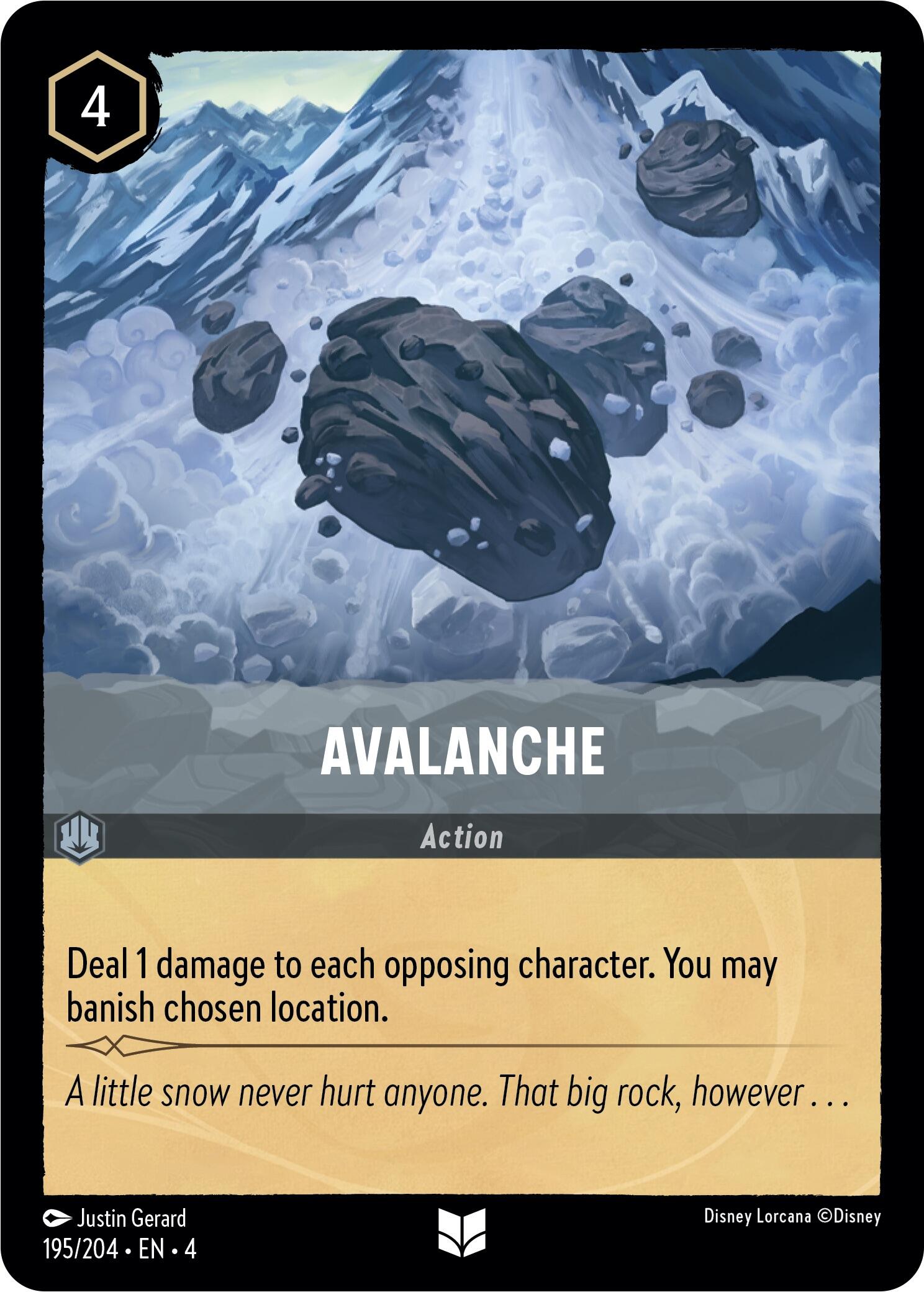Avalanche (195/204) [Ursula's Return] | Local Legends
