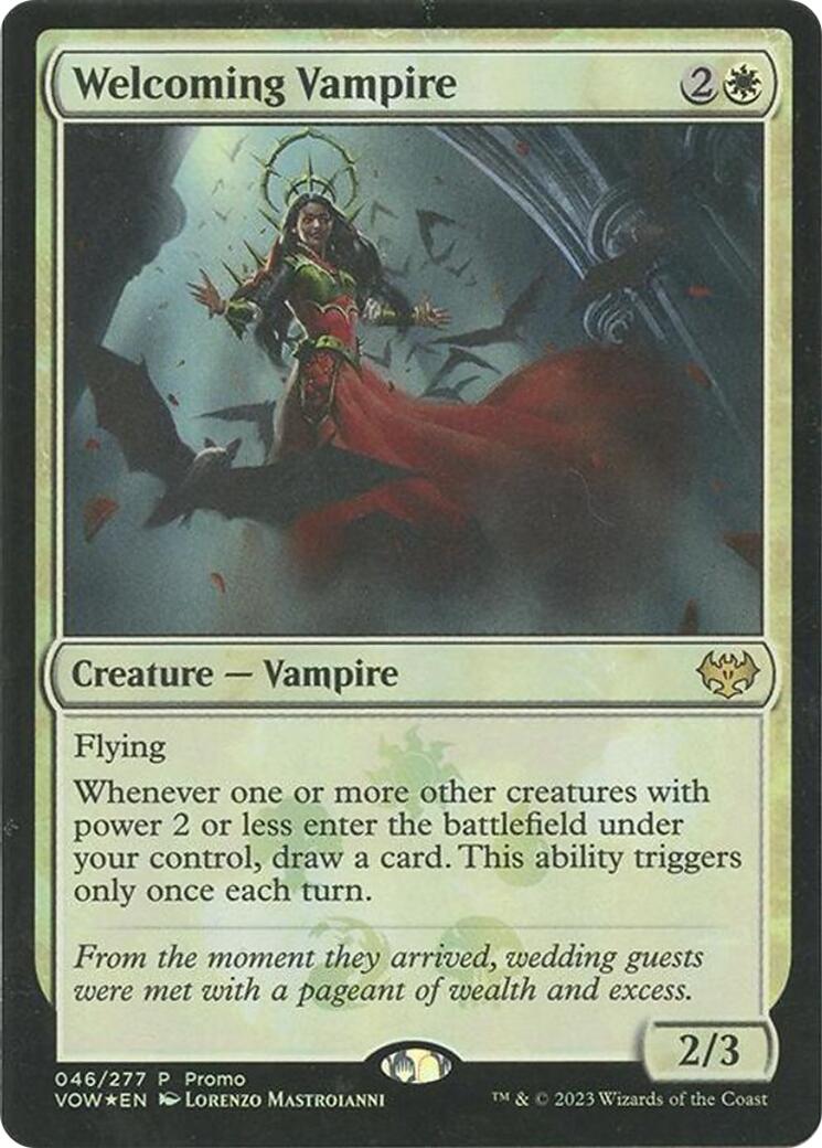 Welcoming Vampire [Media Promos] | Golgari Games