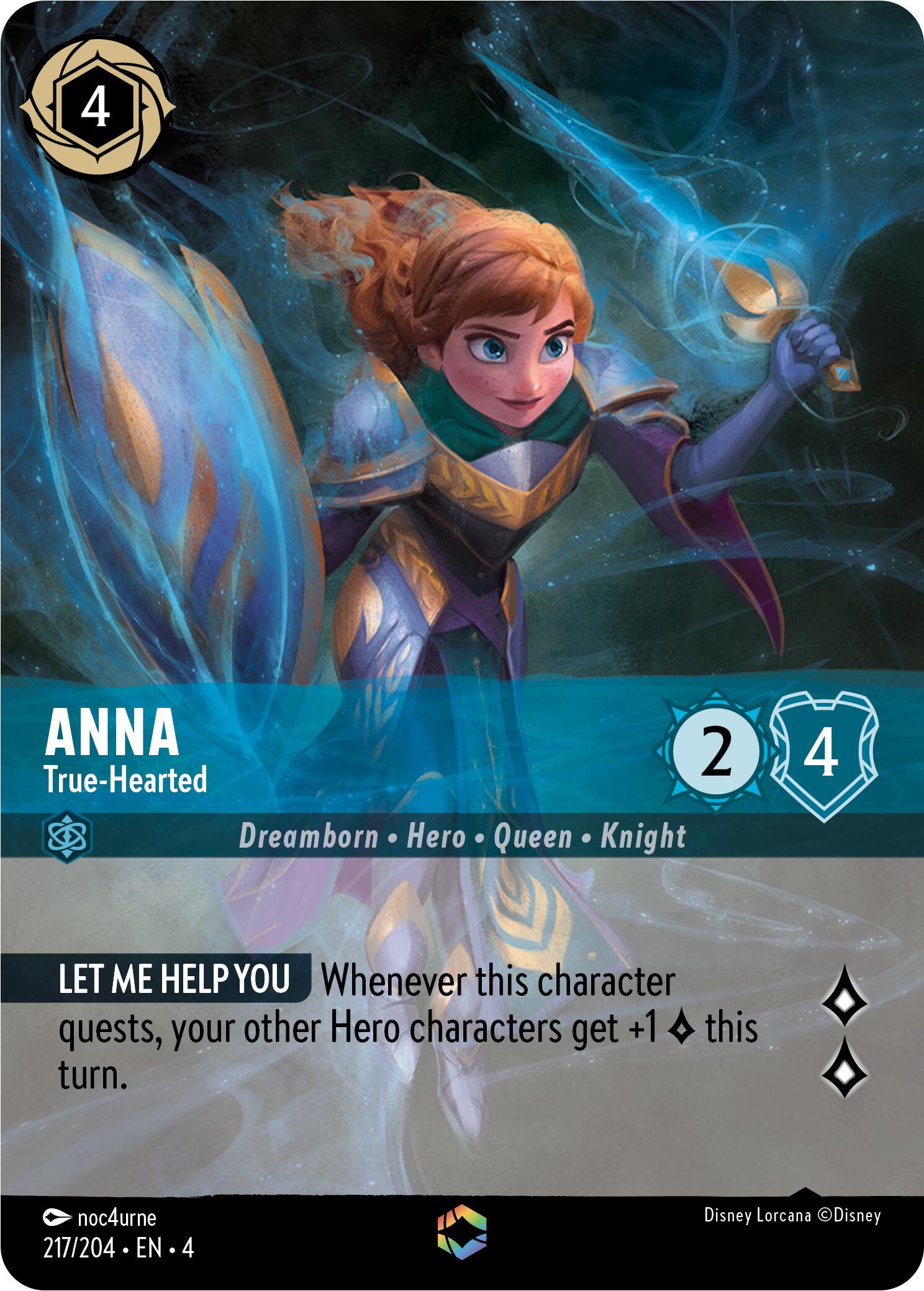 Anna - True-Hearted (Enchanted) (217/204) [Ursula's Return] | Local Legends