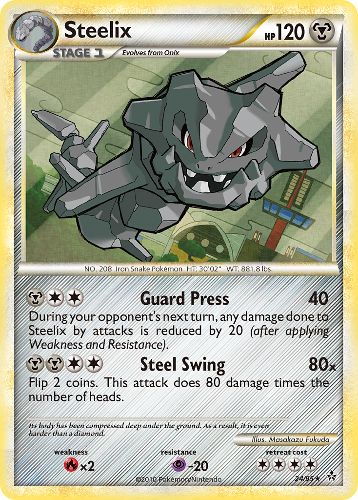 Steelix (24/95) [HeartGold & SoulSilver: Unleashed] | Golgari Games