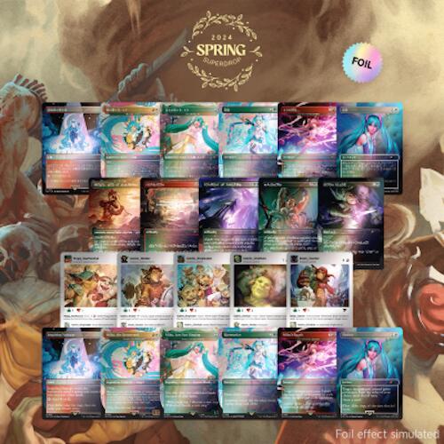 Secret Lair: Drop Series - Spring Superdrop 2024 (Spring Into Action Bundle - Foil Edition) | Local Legends