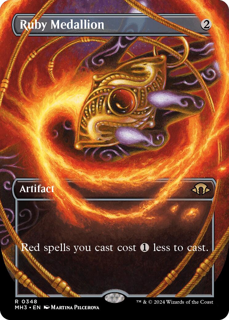 Ruby Medallion (Borderless) | Local Legends