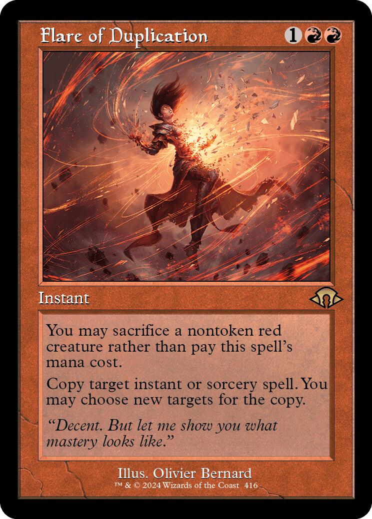 Flare of Duplication (Retro) [Modern Horizons 3] | Local Legends