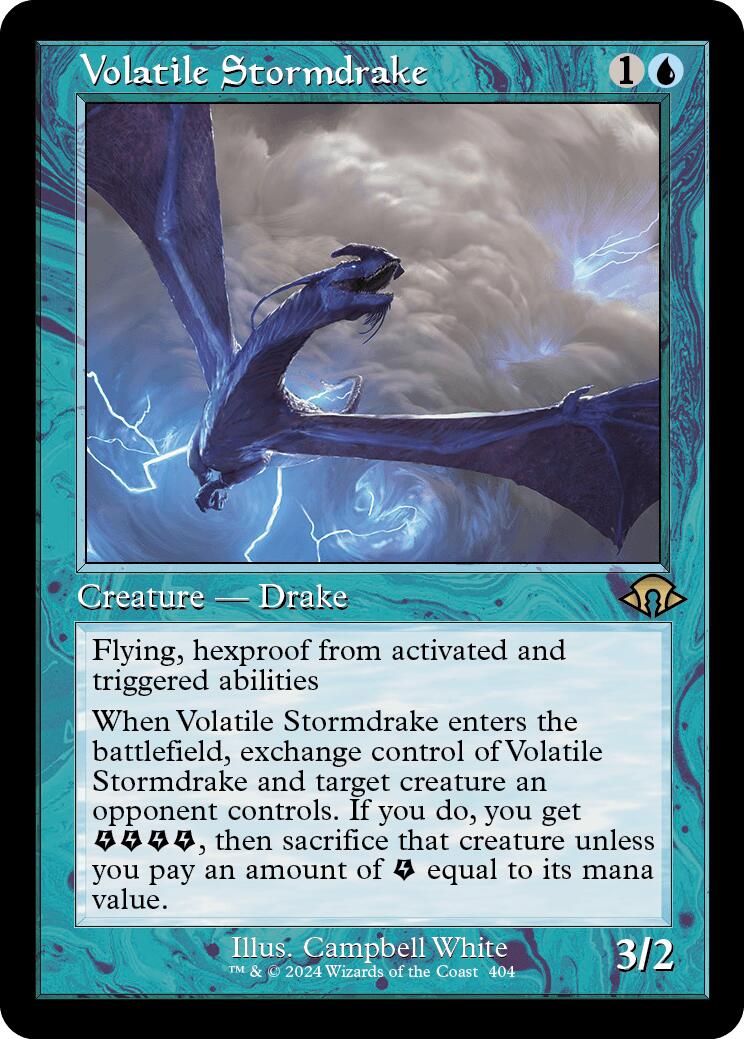 Volatile Stormdrake (Retro Frame) | Local Legends