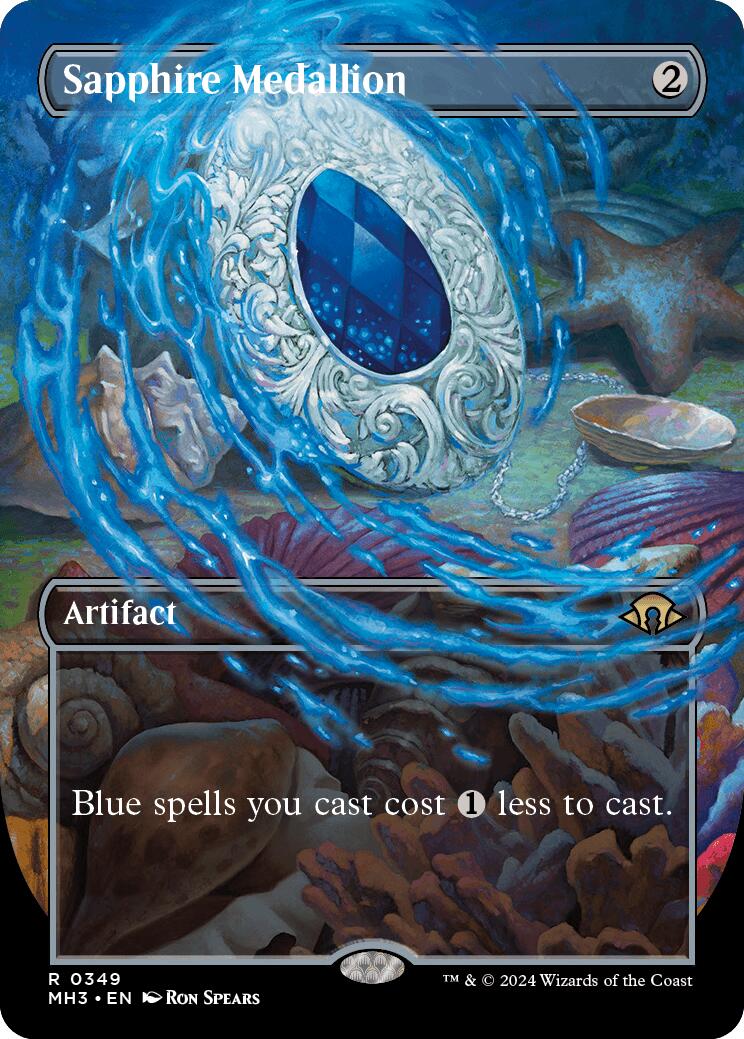 Sapphire Medallion (Borderless) | Local Legends