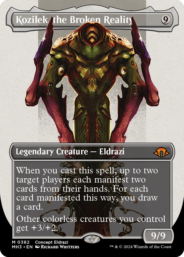 Kozilek, the Broken Reality (Borderless) | Local Legends
