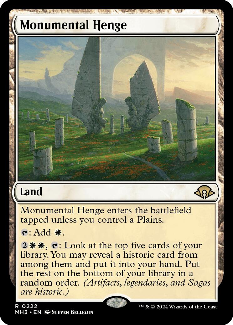 Monumental Henge [Modern Horizons 3] | Local Legends