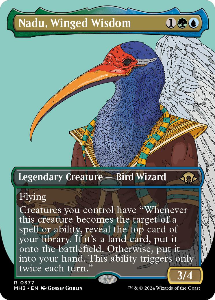 Nadu, Winged Wisdom (Borderless) | Local Legends