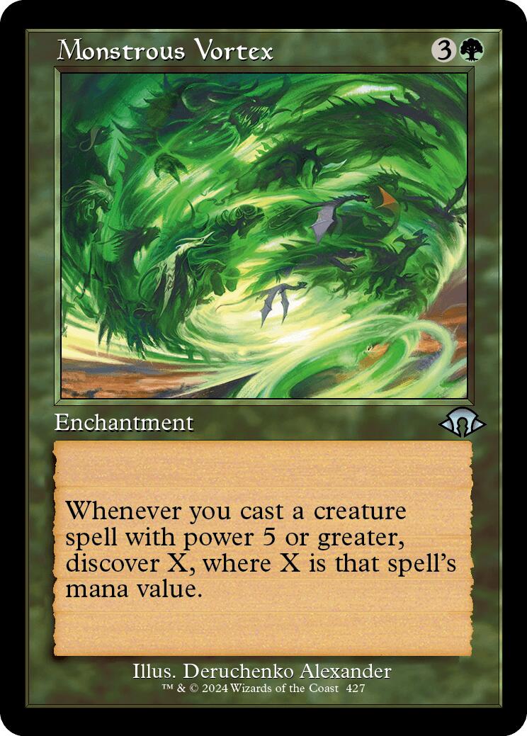 Monstrous Vortex (Retro Frame) | Local Legends