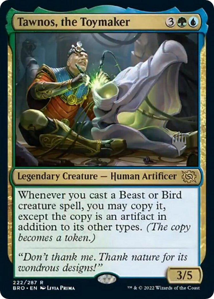 Tawnos, the Toymaker (Promo Pack) [The Brothers' War Promos] | Golgari Games