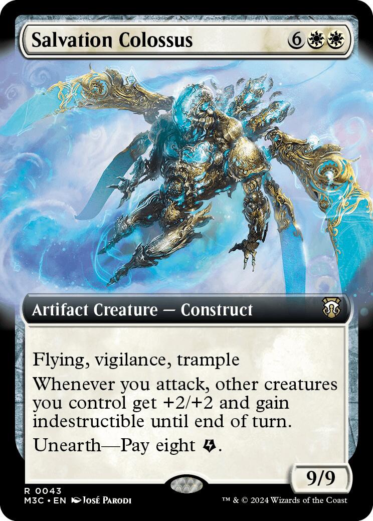 Salvation Colossus (Extended Art) (Ripple Foil) | Local Legends