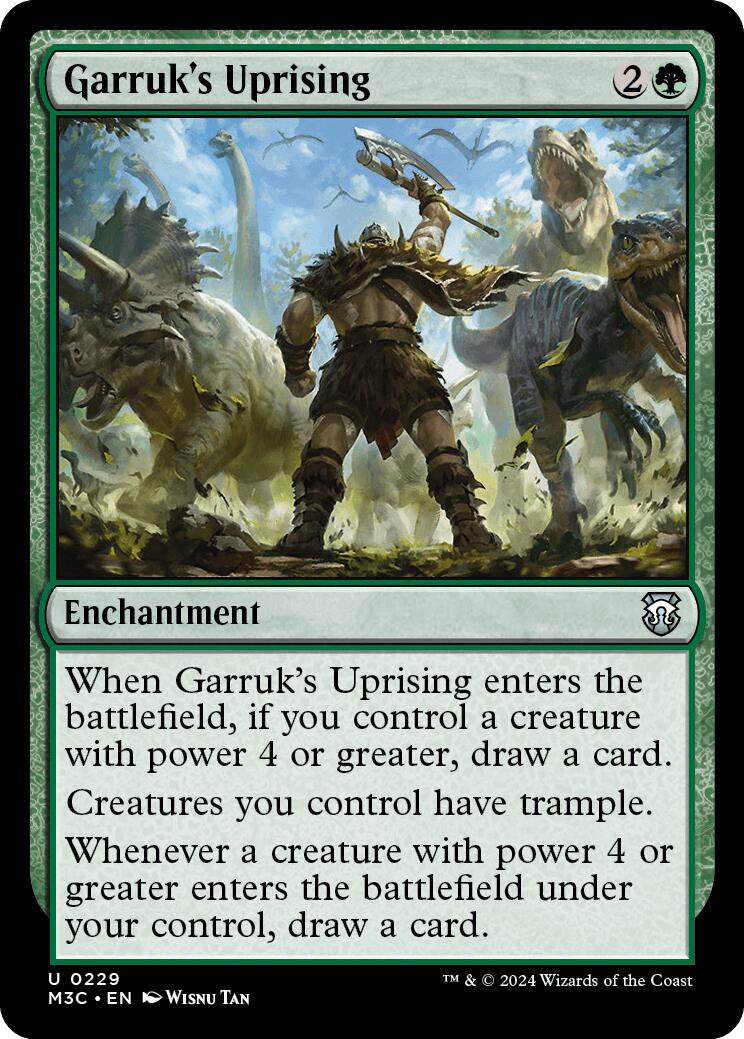 Garruk's Uprising [Modern Horizons 3 Commander] | Local Legends