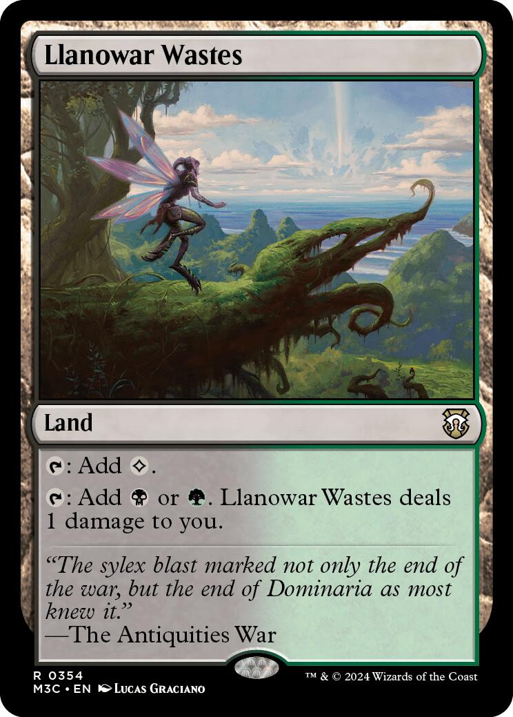 Llanowar Wastes [Modern Horizons 3 Commander] | Local Legends