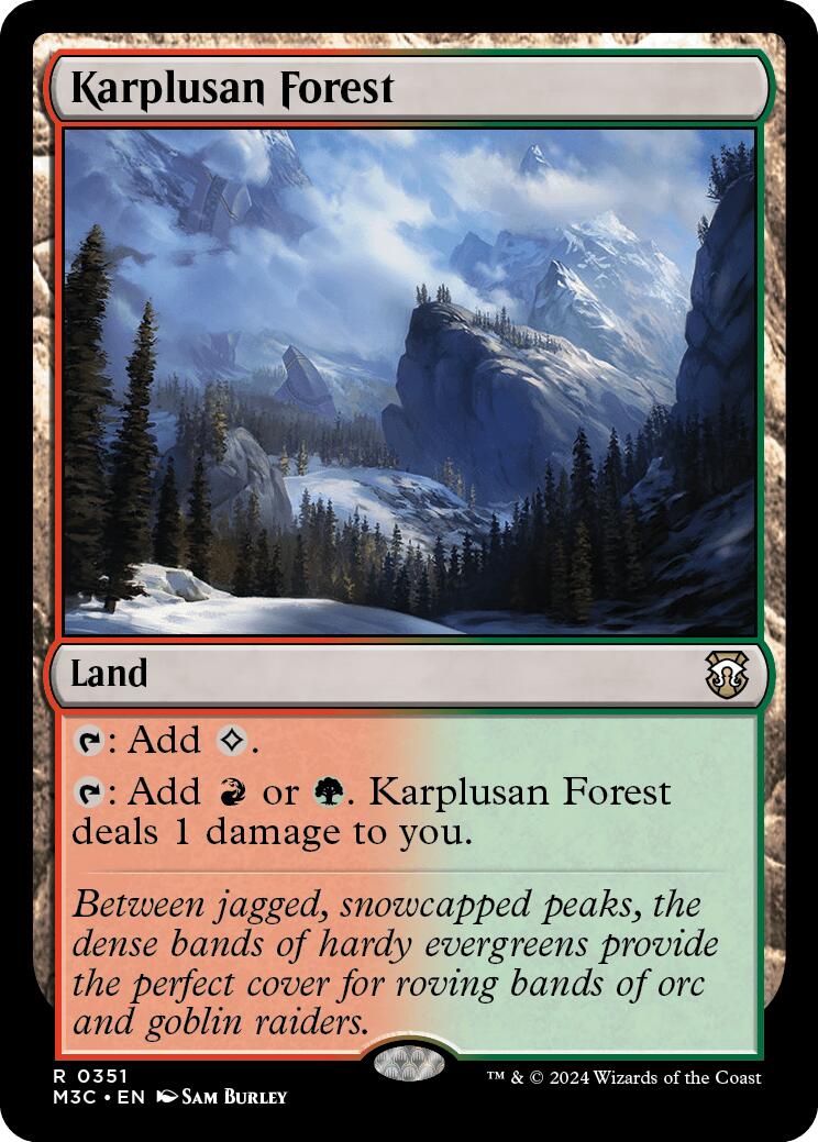 Karplusan Forest [Modern Horizons 3 Commander] | Local Legends