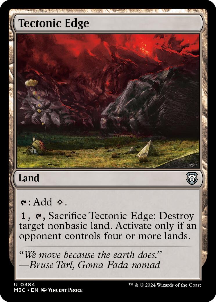 Tectonic Edge [Modern Horizons 3 Commander] | Local Legends
