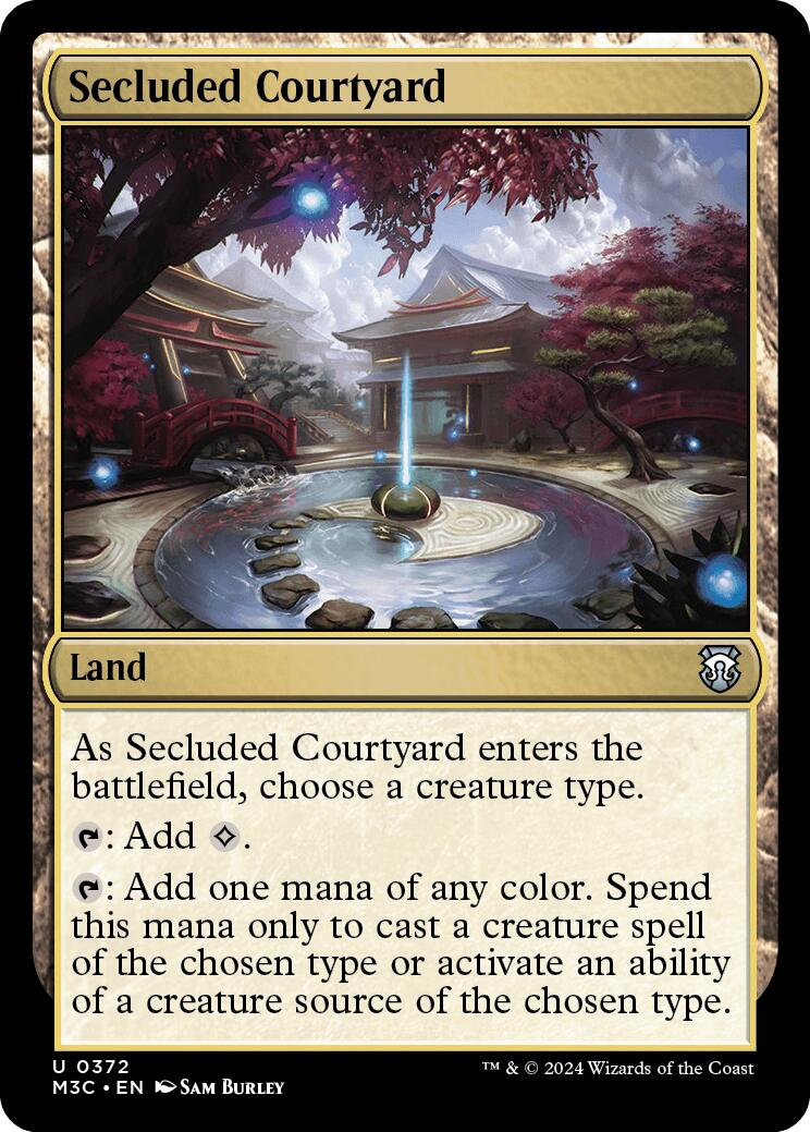 Secluded Courtyard [Modern Horizons 3 Commander] | Local Legends