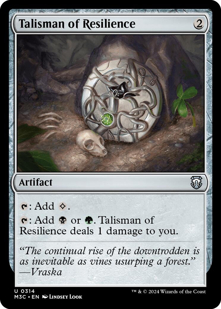 Talisman of Resilience [Modern Horizons 3 Commander] | Local Legends