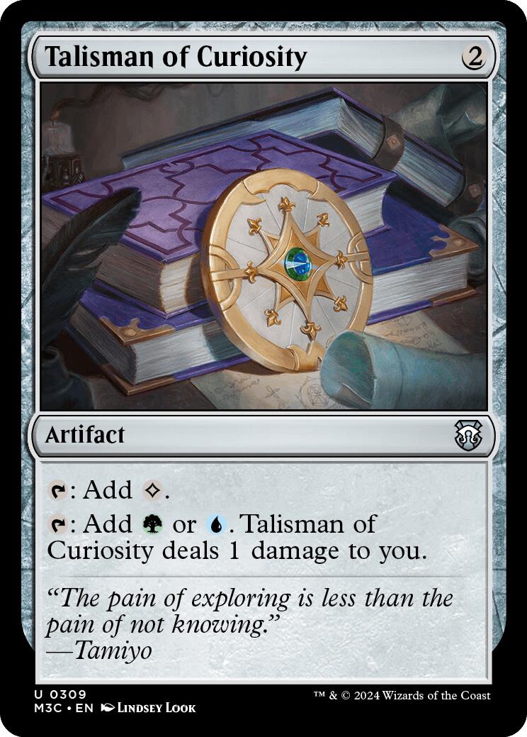 Talisman of Curiosity [Modern Horizons 3 Commander] | Local Legends