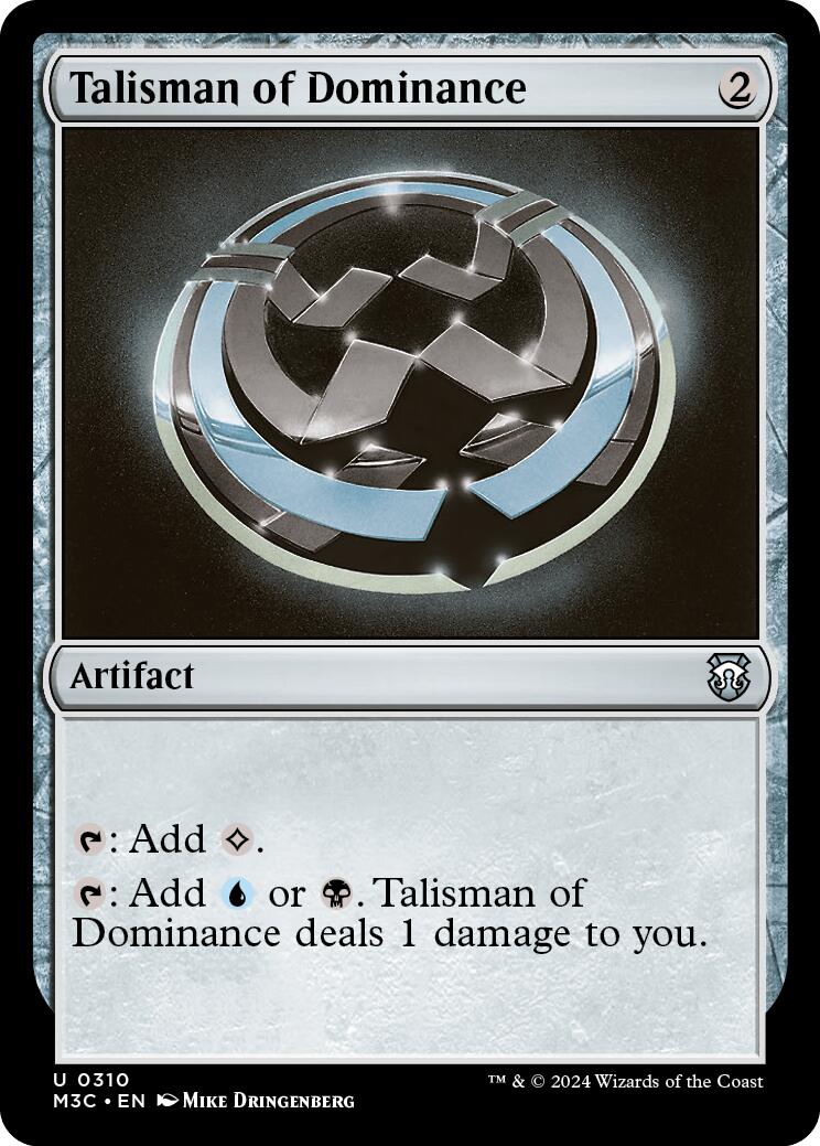 Talisman of Dominance [Modern Horizons 3 Commander] | Local Legends