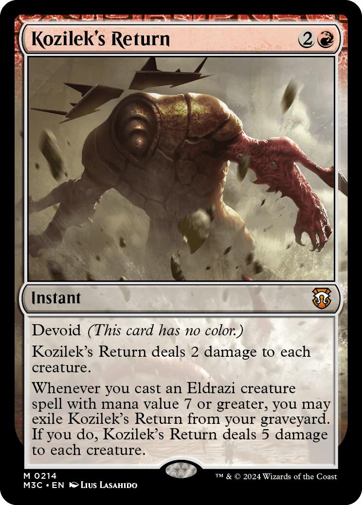 Kozilek's Return [Modern Horizons 3 Commander] | Local Legends