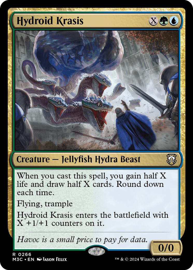 Hydroid Krasis [Modern Horizons 3 Commander] | Golgari Games