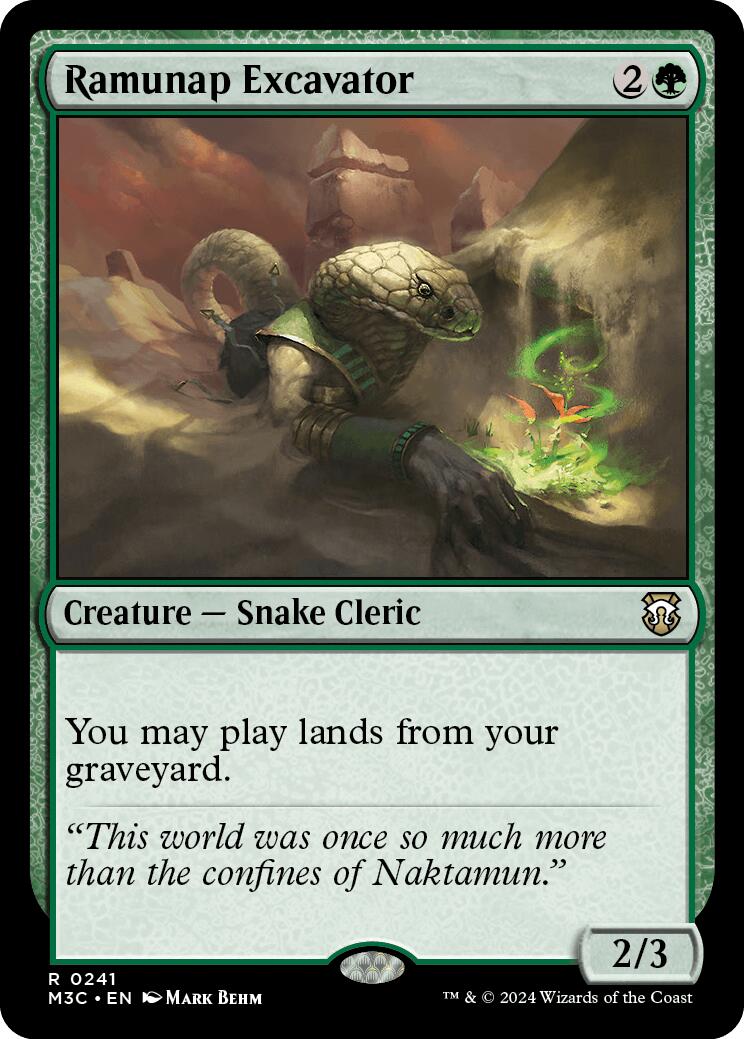 Ramunap Excavator [Modern Horizons 3 Commander] | Local Legends