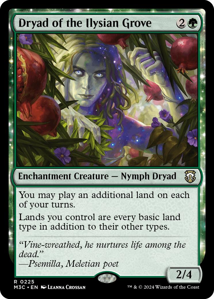 Dryad of the Ilysian Grove [Modern Horizons 3 Commander] | Golgari Games