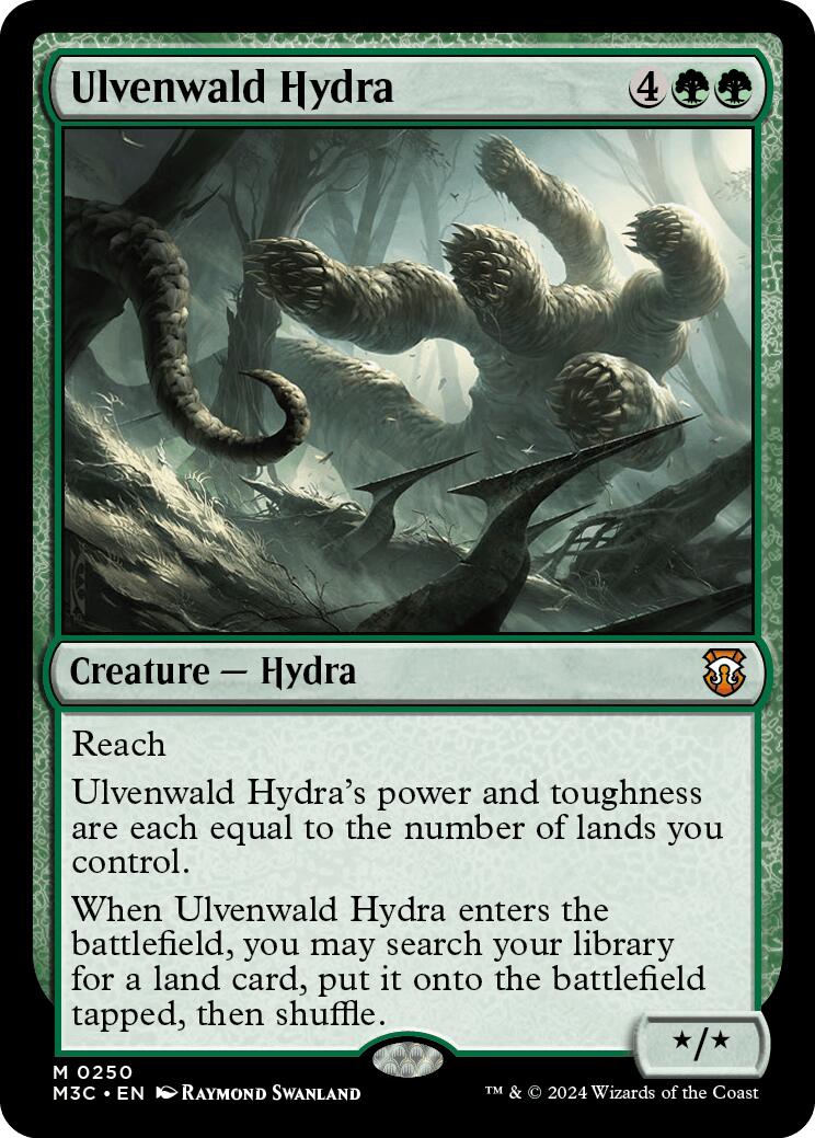 Ulvenwald Hydra [Modern Horizons 3 Commander] | Golgari Games