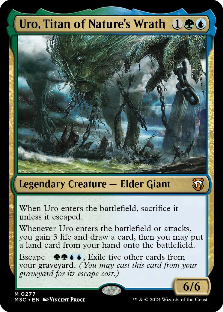 Uro, Titan of Nature's Wrath [Modern Horizons 3 Commander] | Local Legends