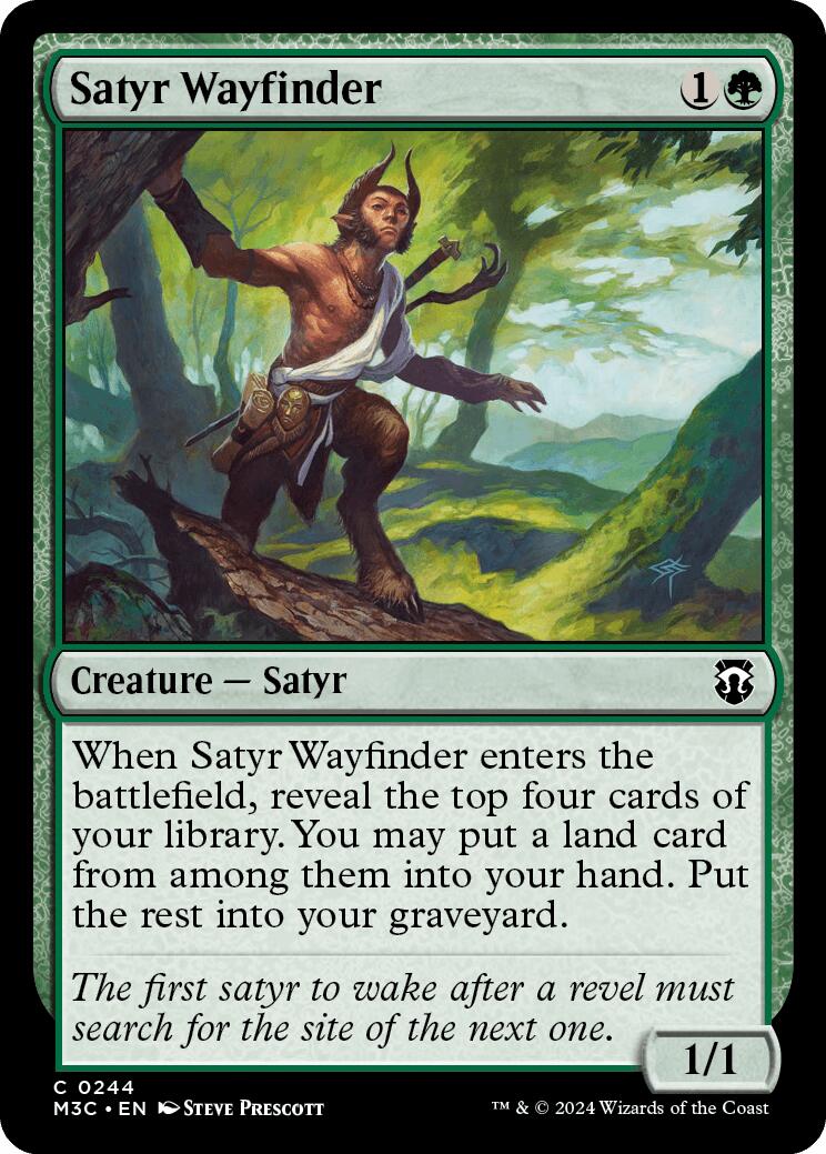 Satyr Wayfinder [Modern Horizons 3 Commander] | Local Legends