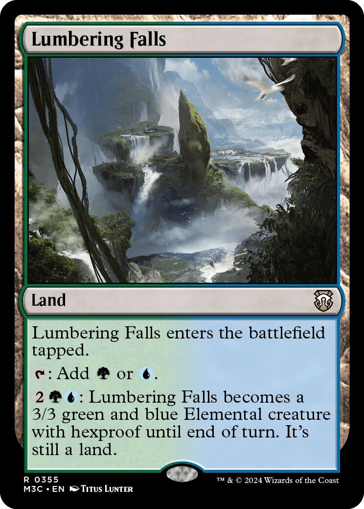 Lumbering Falls [Modern Horizons 3 Commander] | Local Legends