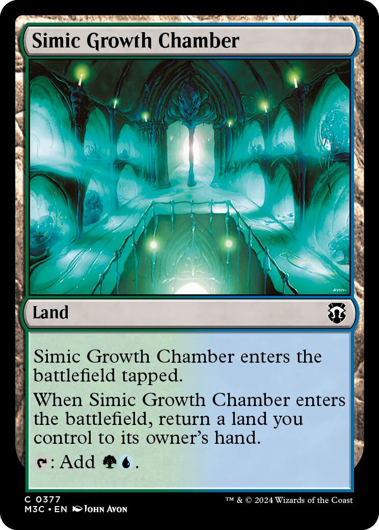Simic Growth Chamber [Modern Horizons 3 Commander] | Local Legends
