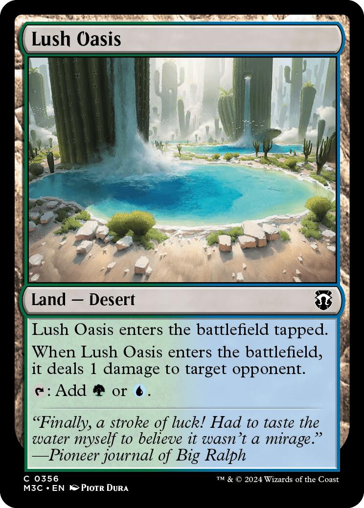 Lush Oasis [Modern Horizons 3 Commander] | Local Legends