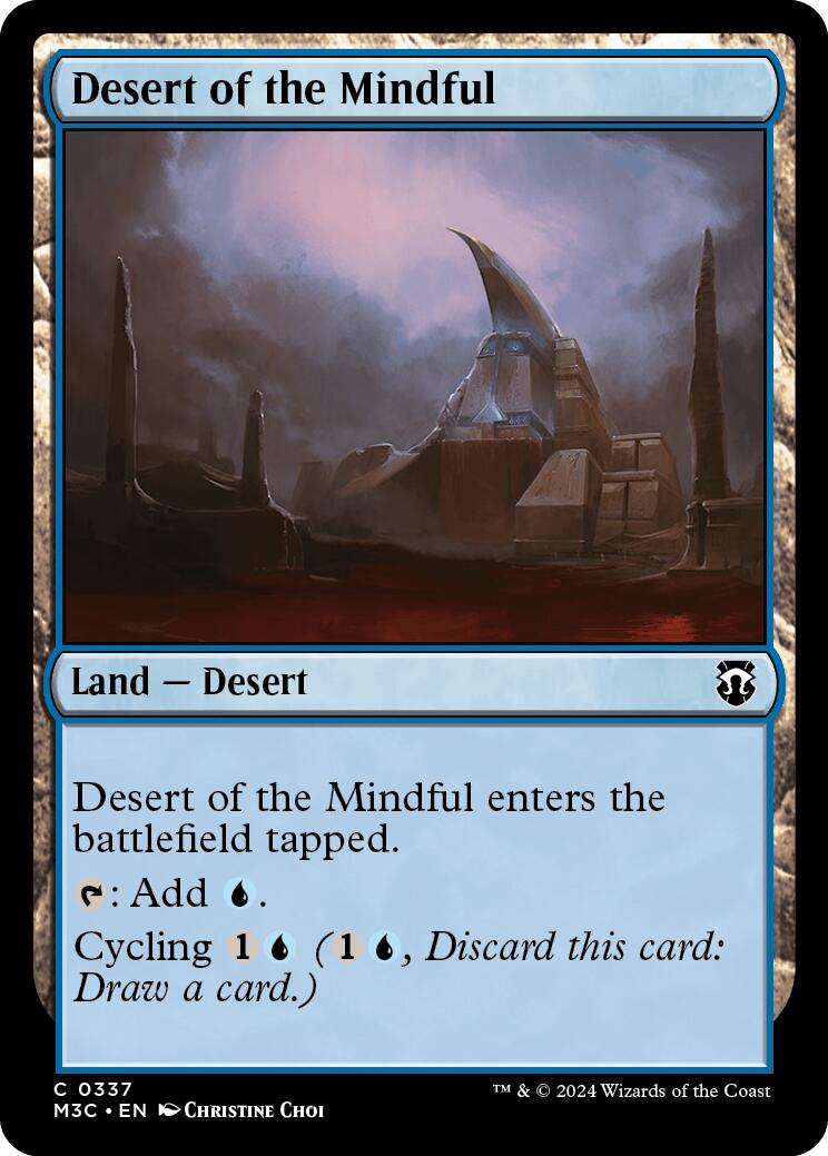 Desert of the Mindful [Modern Horizons 3 Commander] | Golgari Games