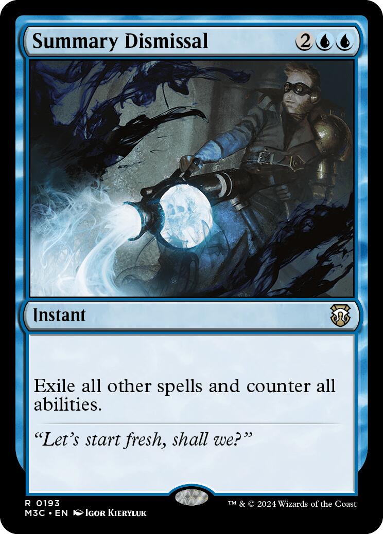 Summary Dismissal [Modern Horizons 3 Commander] | Local Legends