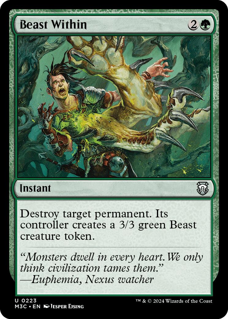 Beast Within [Modern Horizons 3 Commander] | Local Legends