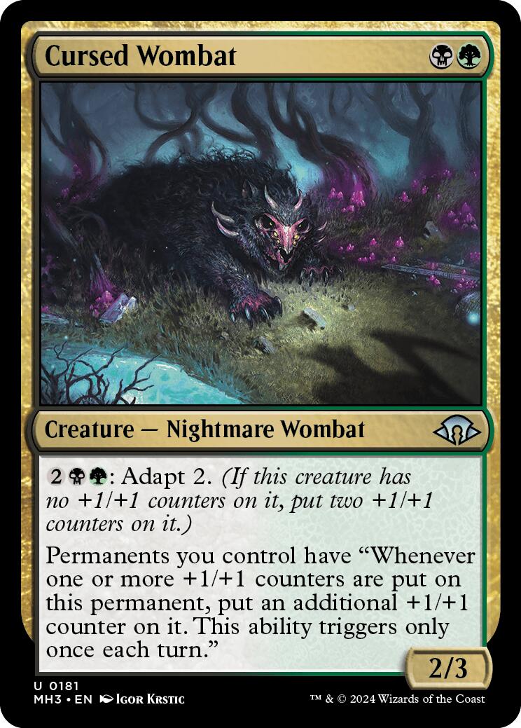 Cursed Wombat | Local Legends