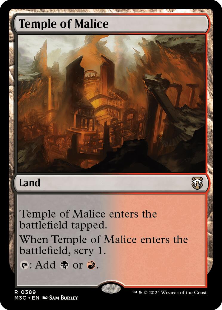Temple of Malice [Modern Horizons 3 Commander] | Local Legends