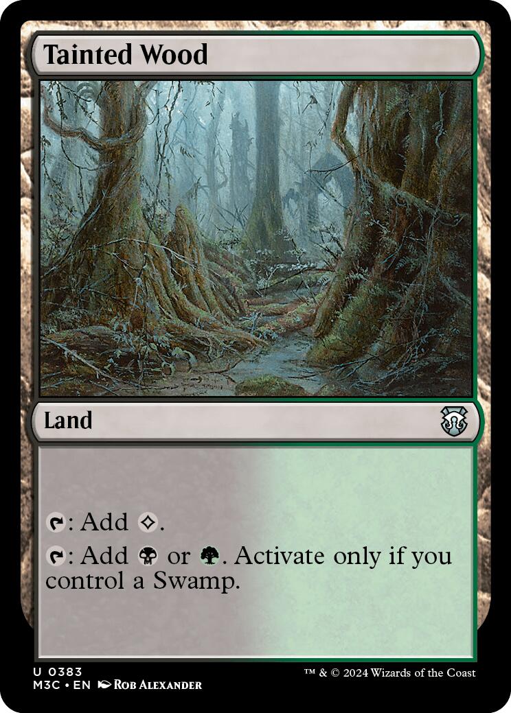 Tainted Wood [Modern Horizons 3 Commander] | Local Legends
