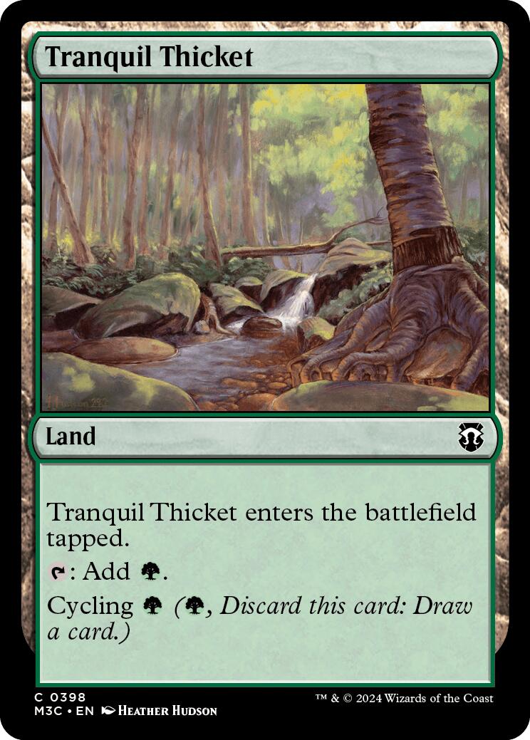 Tranquil Thicket [Modern Horizons 3 Commander] | Golgari Games