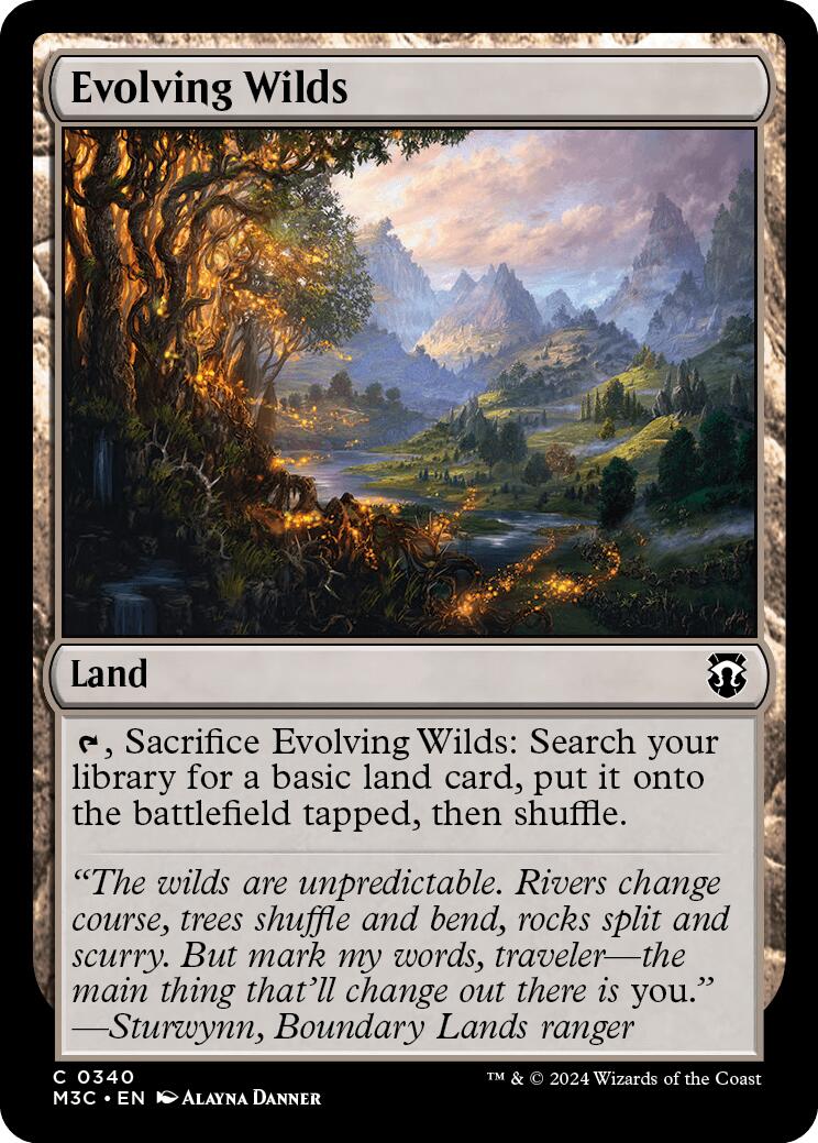Evolving Wilds [Modern Horizons 3 Commander] | Local Legends