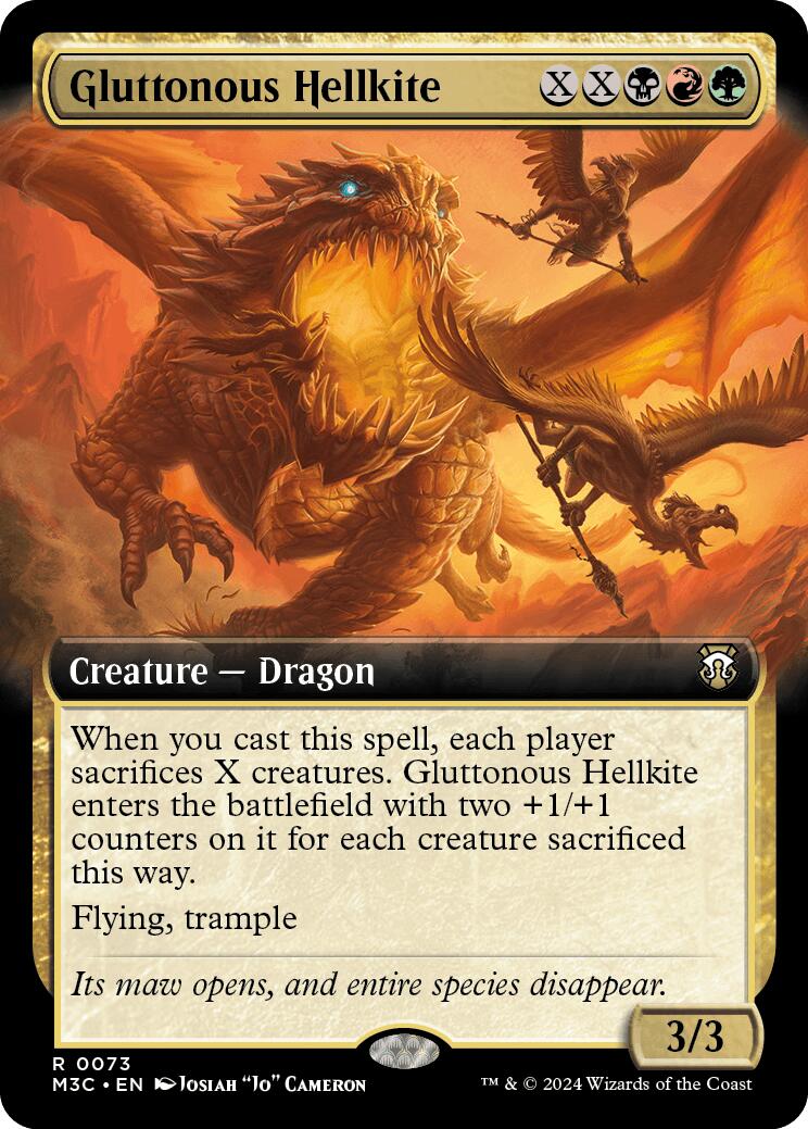 Gluttonous Hellkite (Extended Art) | Local Legends