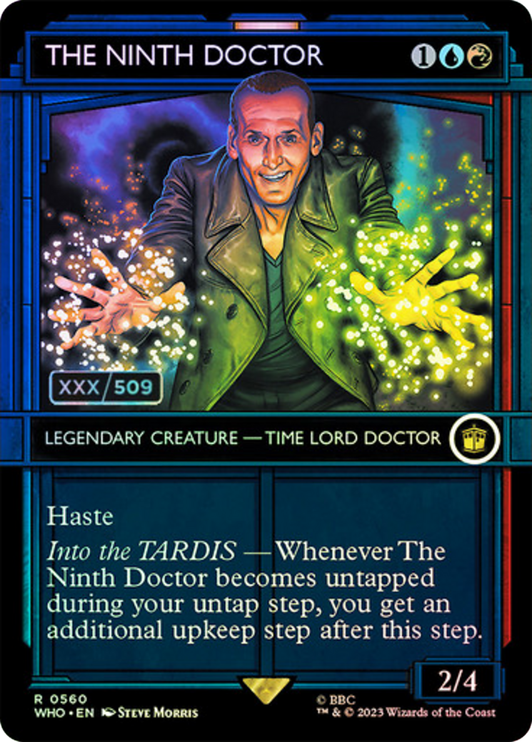 The Ninth Doctor (Serial Numbered) [Doctor Who] | Golgari Games