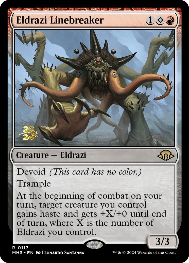 Eldrazi Linebreaker [Modern Horizons 3 Prerelease Promos] | Golgari Games