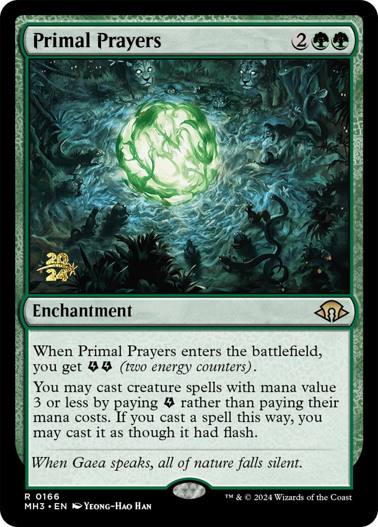 Primal Prayers [Modern Horizons 3 Prerelease Promos] | Local Legends